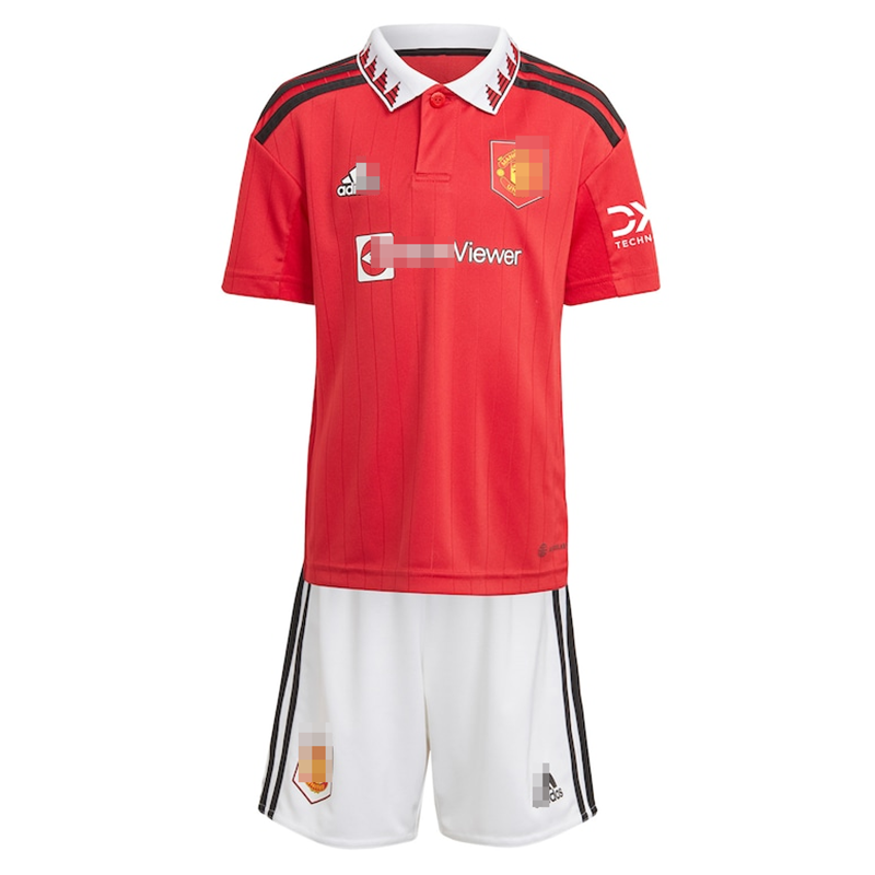 Camiseta Manchester United 2022/2023 Home Niño Kit